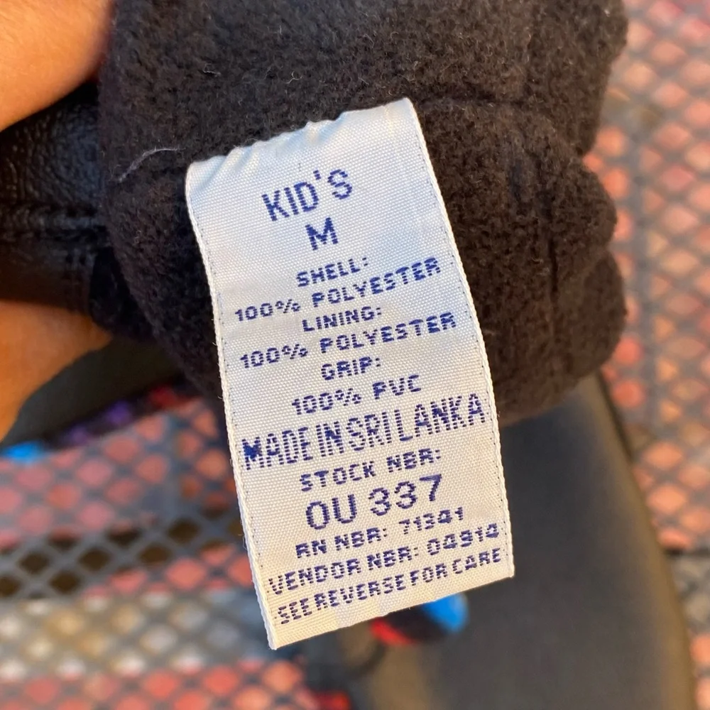 LL Bean Colorful Fleece Mittens